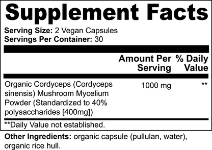 CORDYCEPS MUSHROOM